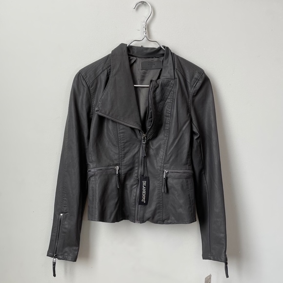 [ nwt ] Blank NYC Fitted Moto Jacket - Picture 2 of 7